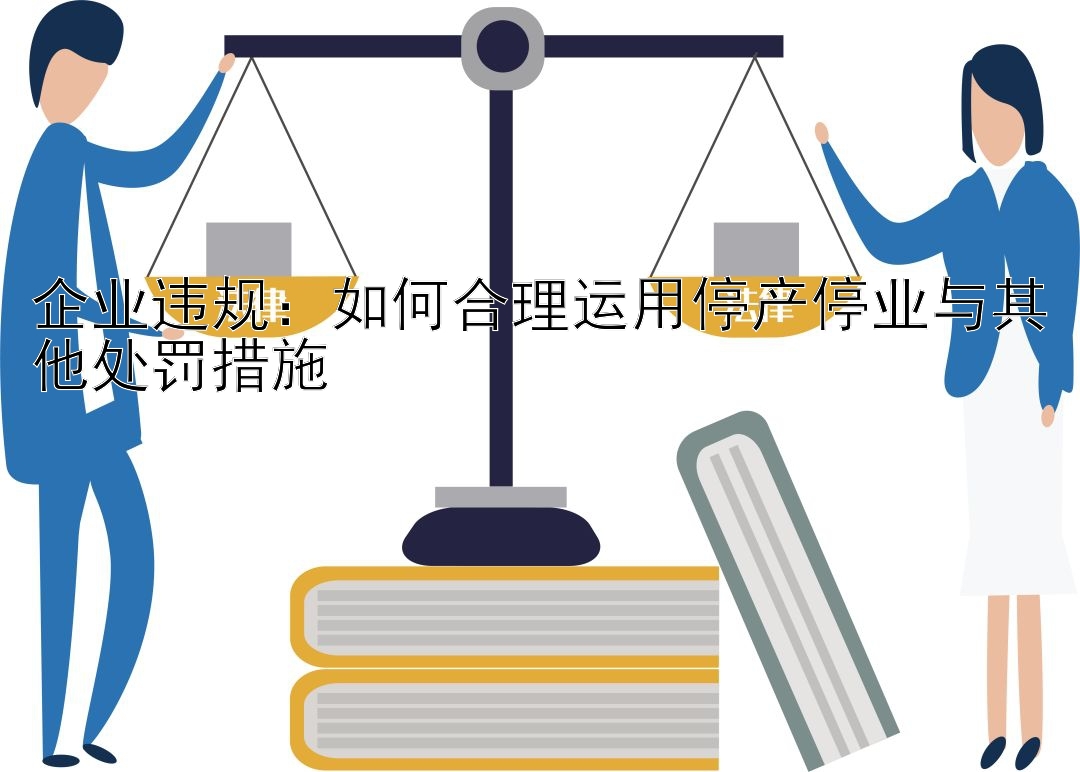 企业违规：如何合理运用停产停业与其他处罚措施