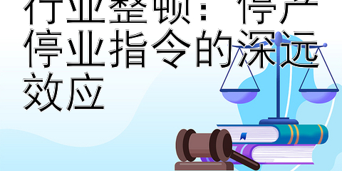 行业整顿：停产停业指令的深远效应