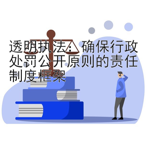 透明执法：确保行政处罚公开原则的责任制度框架