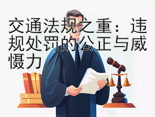 交通法规之重：违规处罚的公正与威慑力