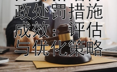 分析新增行政处罚措施成效：评估与优化策略