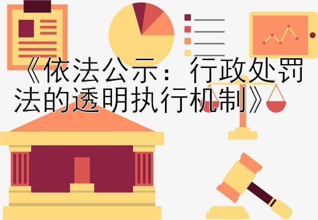 《依法公示：行政处罚法的透明执行机制》