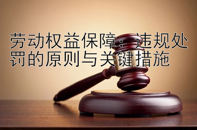 劳动权益保障：违规处罚的原则与关键措施