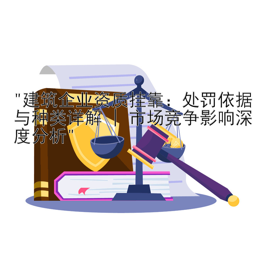 建筑企业资质挂靠：处罚依据与种类详解 | 市场竞争影响深度分析