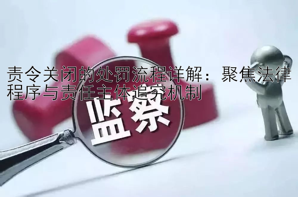 责令关闭的处罚流程详解：聚焦法律程序与责任主体追究机制