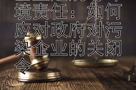 企业违规与环境责任：如何应对政府对污染企业的关闭令