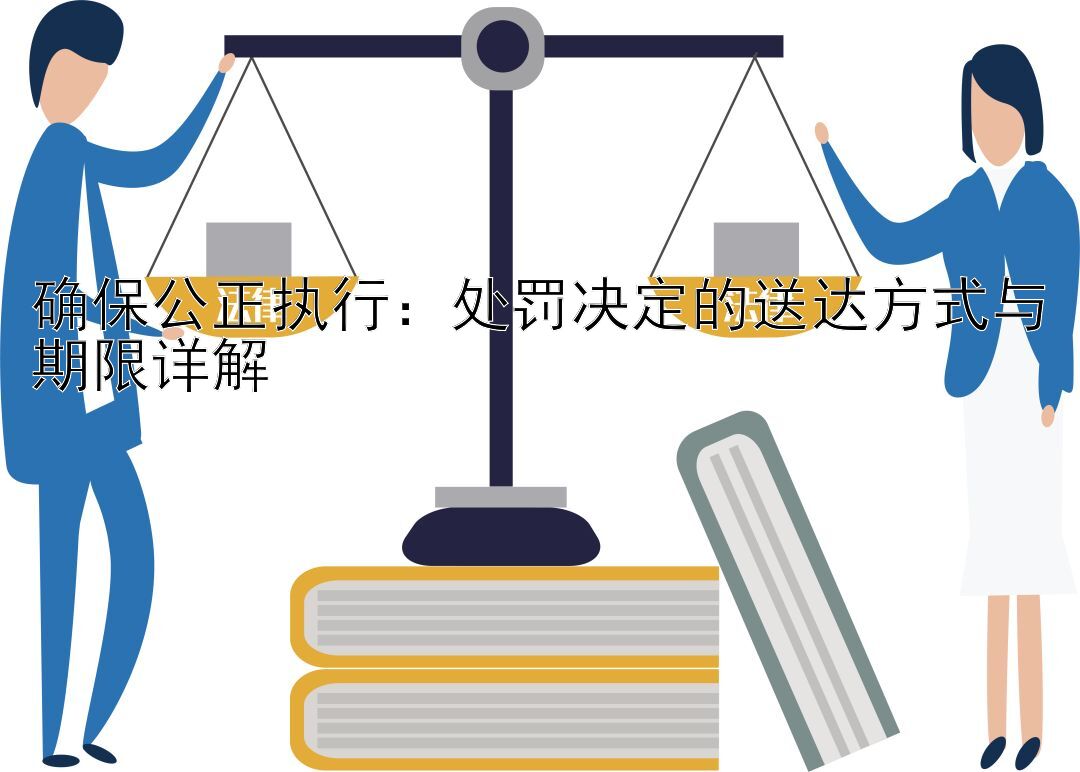 确保公正执行：处罚决定的送达方式与期限详解