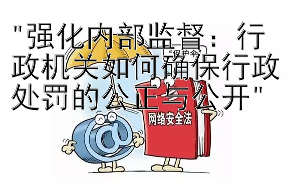 强化内部监督：行政机关如何确保行政处罚的公正与公开