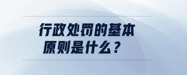 《论 &lt;行政处罚程序规定> 中的处罚与教育相结合原则》